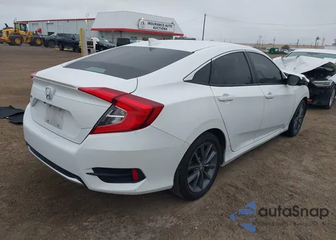 2019 Honda Civic Ex-L from USA, damaged, VIN JHMFC1F7XKX004108